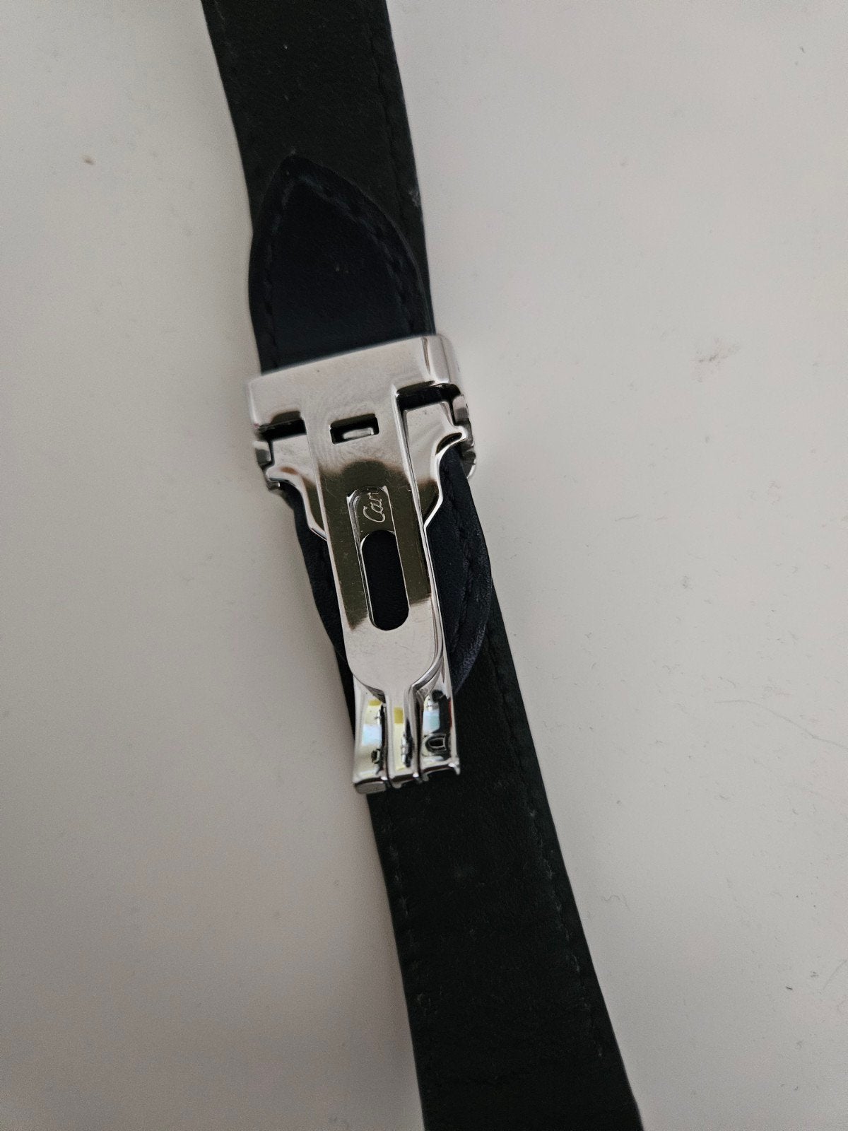 Cartier, Overige merken, Leer, Staal, Polshorloge