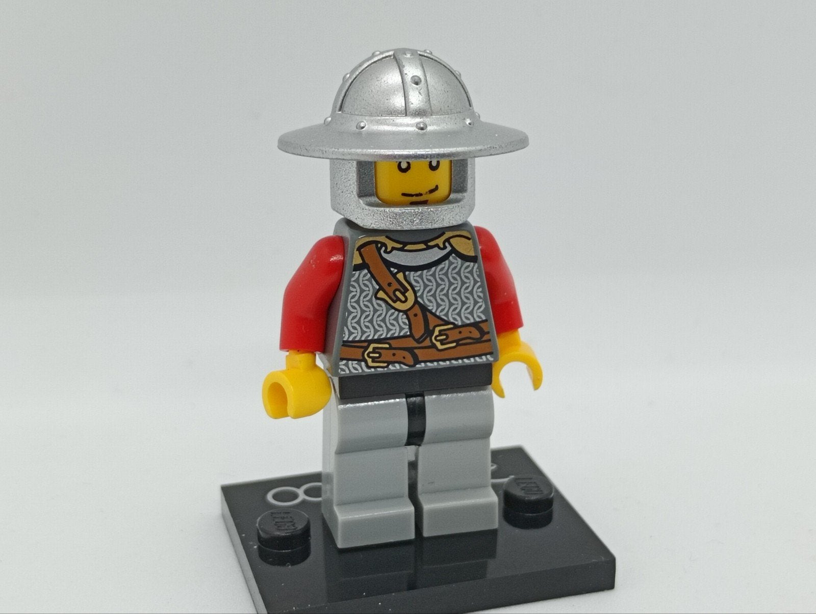 Lego Minifiguur CAS496 Ridder met helm, Ophalen of Verzenden, Gebruikt