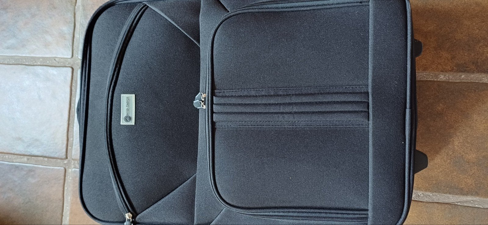 Norländer Handbagage Koffer - Zwart, Sieraden, Tassen en Uiterlijk, Koffers, Ophalen, Overige materialen, Wieltjes, Gebruikt
