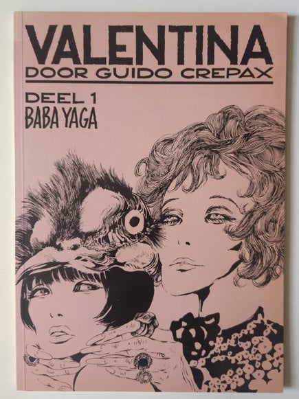 6 Valentina stipboeken door Guido Crepax, Ophalen of Verzenden, Gelezen