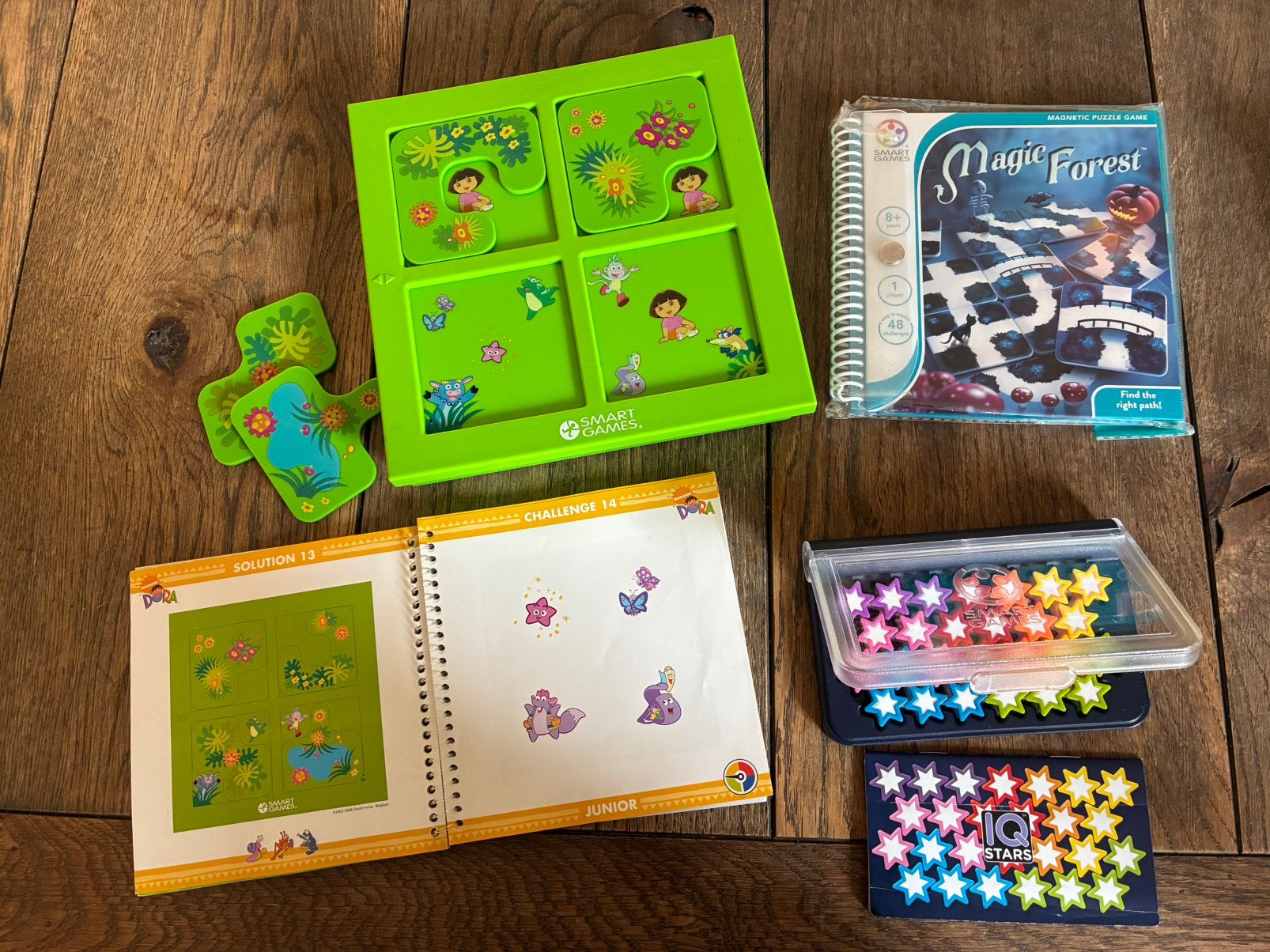 Smart games pakket 3 spellen voor het hele gezin., Ophalen of Verzenden, Zo goed als nieuw, Puzzelen