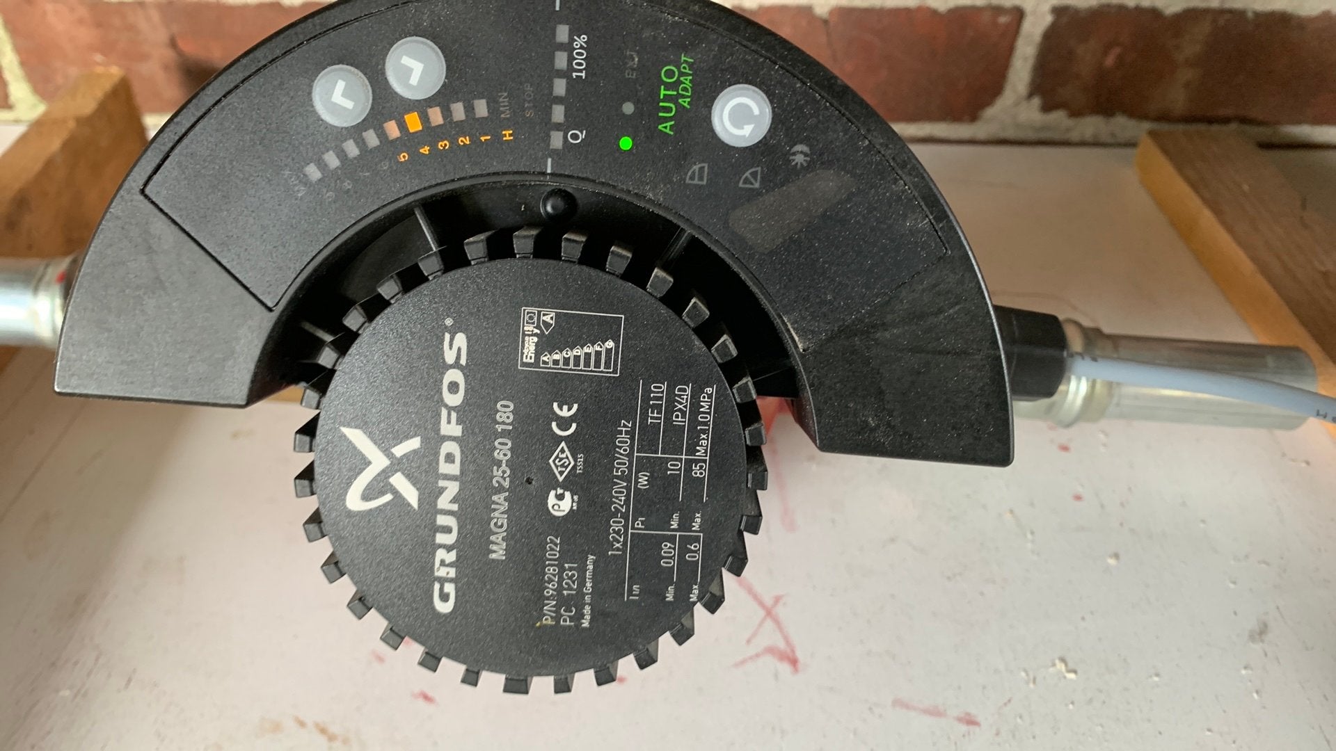 Grundfos magna 25-60 180 circulatie pomp, Doe-het-zelf en Verbouw, Verwarming en Radiatoren, Ophalen of Verzenden, Zo goed als nieuw