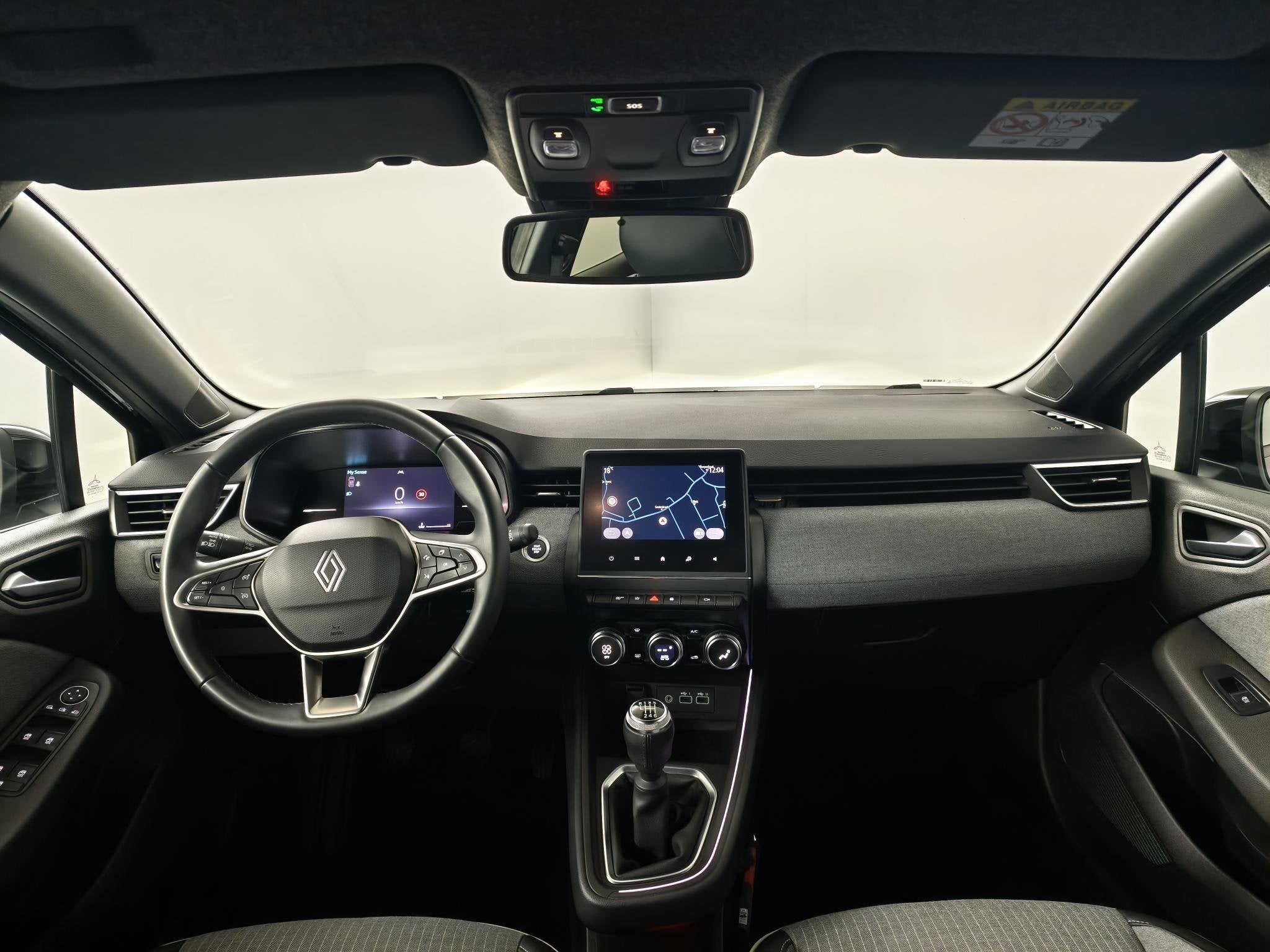 Renault Clio 1.0 TCe 90 GPF techno | 360° Camera | Navigati, Auto's, Voorwielaandrijving, Gebruikt, Euro 6, Leder en Stof