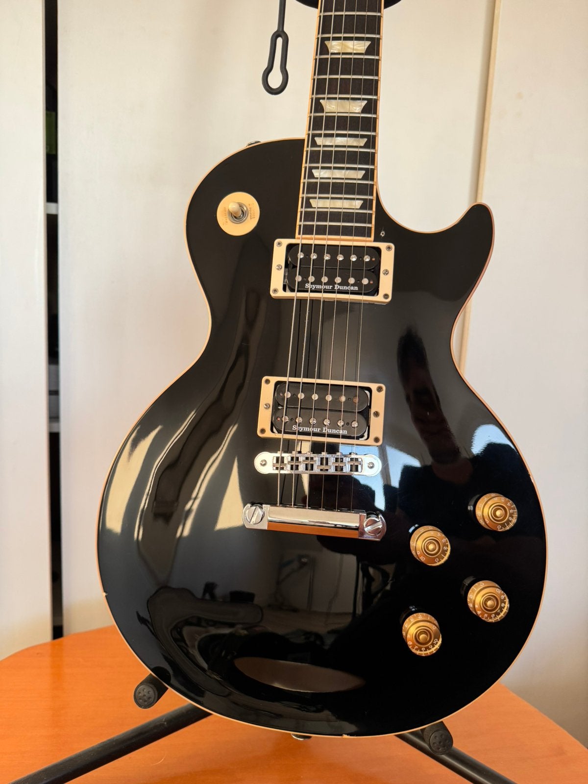 Gibson les paul traditional ebony 2011, Muziek en Instrumenten, Ophalen, Zo goed als nieuw, Solid body, Gibson