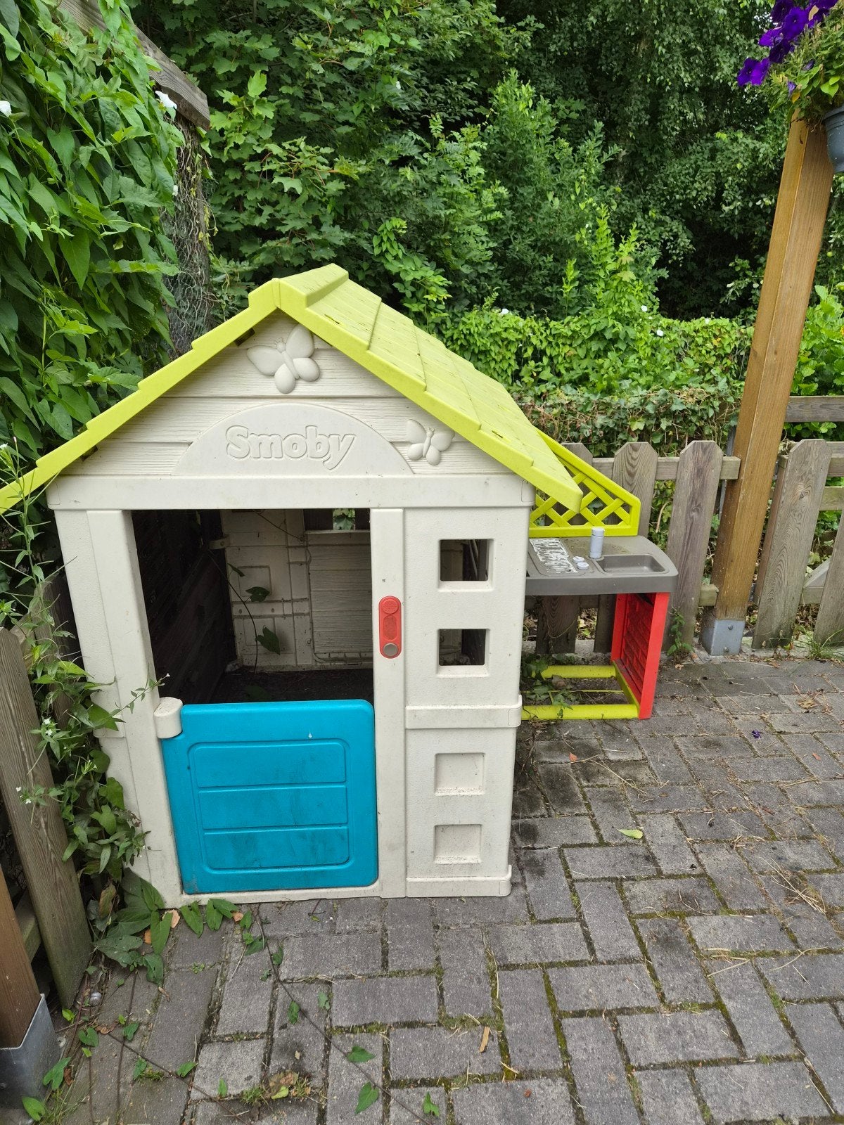 Smoby Speelhuisje met Keuken - Gebruikt, Kinderen en Baby's, Ophalen, Gebruikt, Kunststof