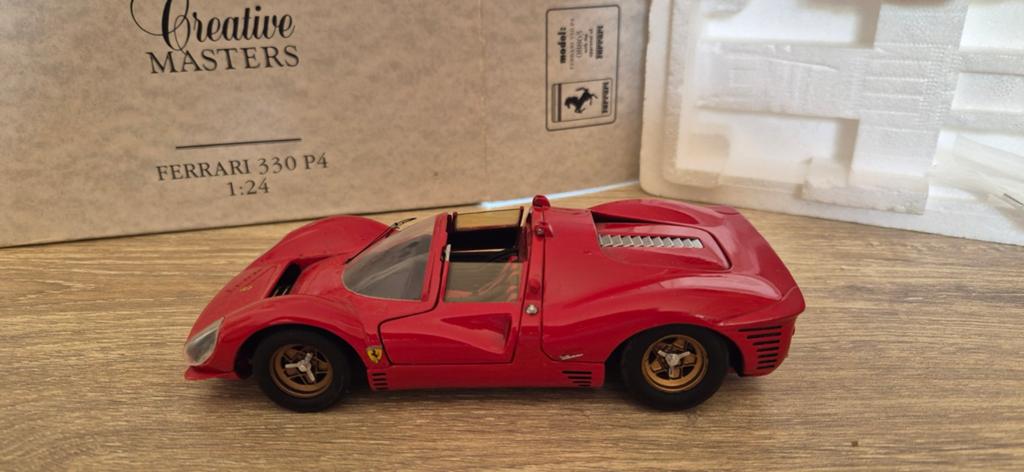 Ferrari 330 P4 Creative Masters 1:24 Modelauto, Ophalen of Verzenden, Zo goed als nieuw, Auto, Overige merken