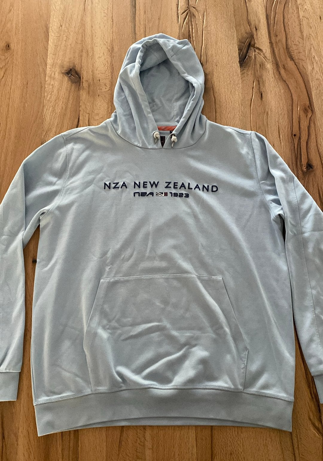 NZA hoodie sweater lichtblauw maat xxl 2xl, Ophalen of Verzenden, Gedragen, Overige maten, Blauw