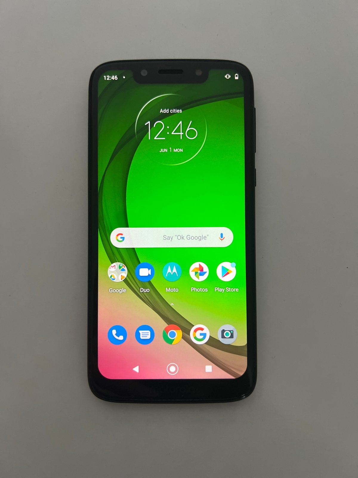 Motorola Moto G7 Dual-SIM Zwart - Zo goed als nieuw, Telecommunicatie, Mobiele telefoons | Motorola, Overige modellen, Zwart, Touchscreen