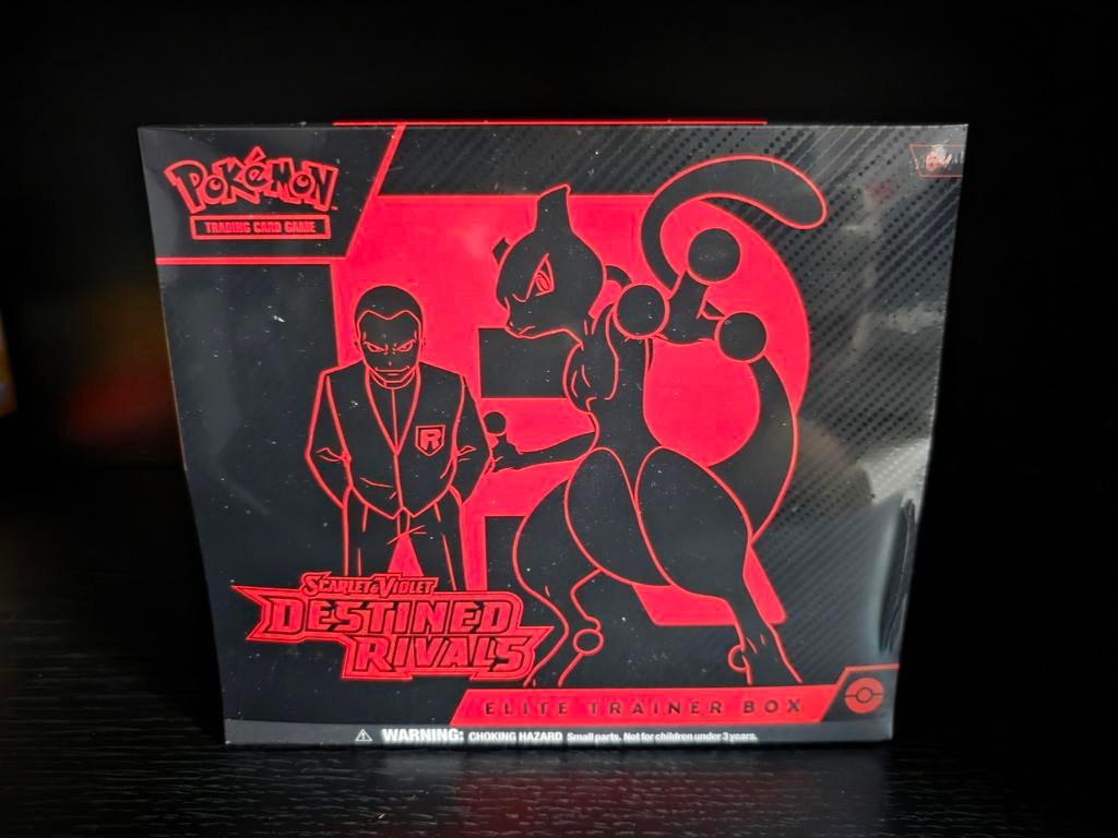 Pokémon: Destined Rivals Elite Trainer Box, Ophalen of Verzenden, Nieuw, Boosterbox, Foil