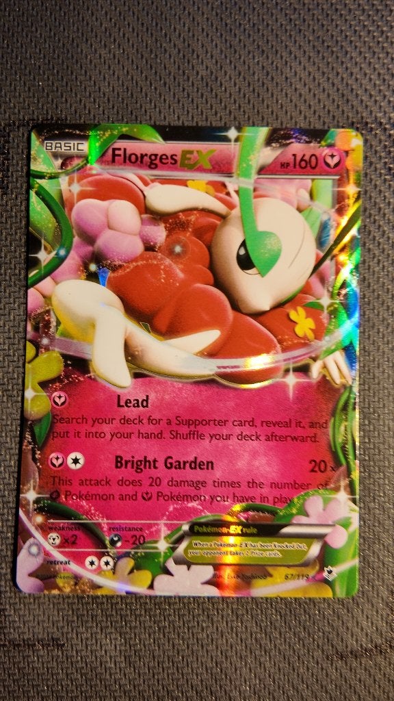 Florges-EX 67 Phantom Forces | Pokemon kaart, Ophalen, Zo goed als nieuw, Losse kaart, Foil
