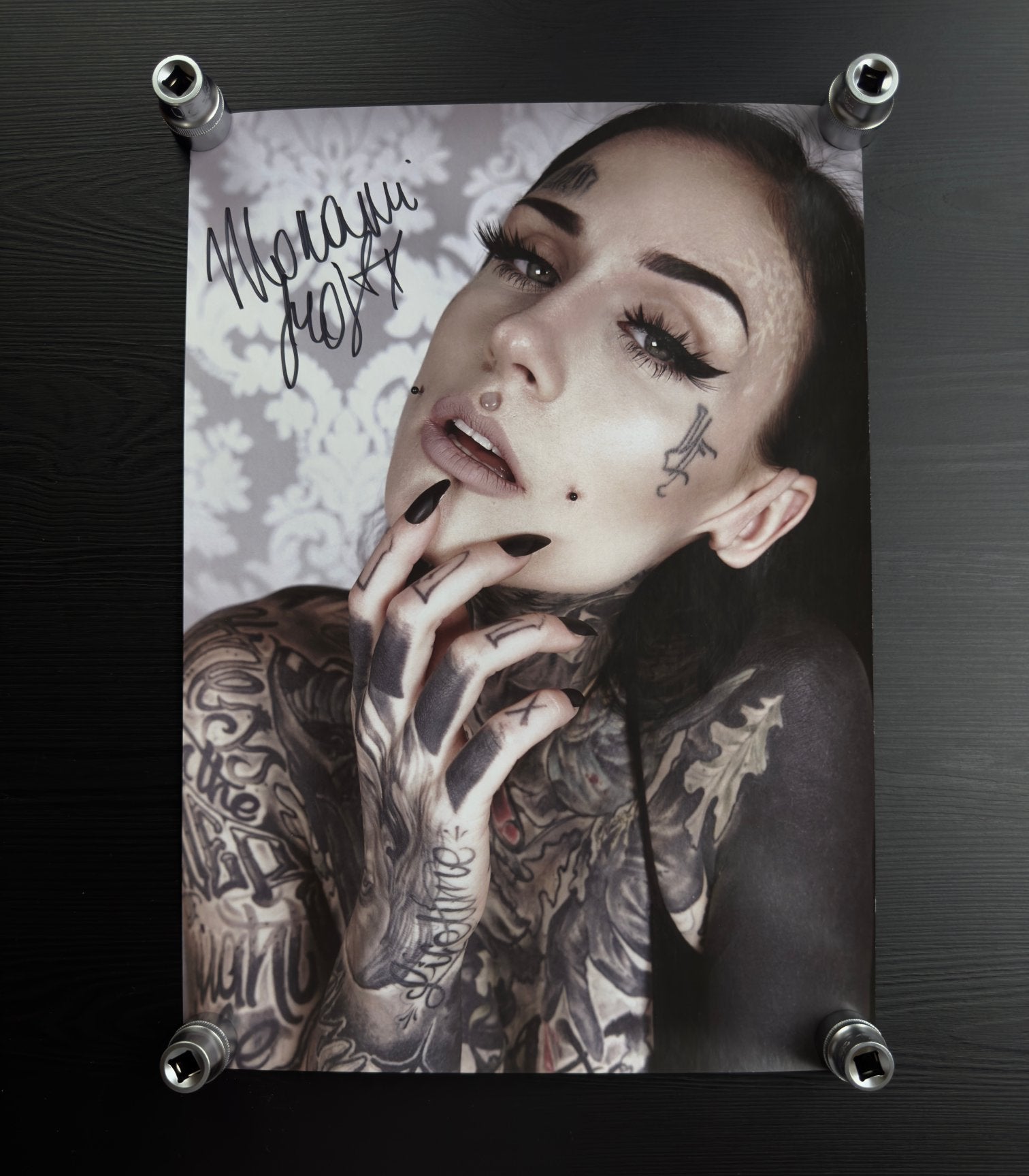 Monami Frost gesigneerde print A3 (nieuw), Ophalen, Rechthoekig Staand, Zo goed als nieuw, A1 t/m A3