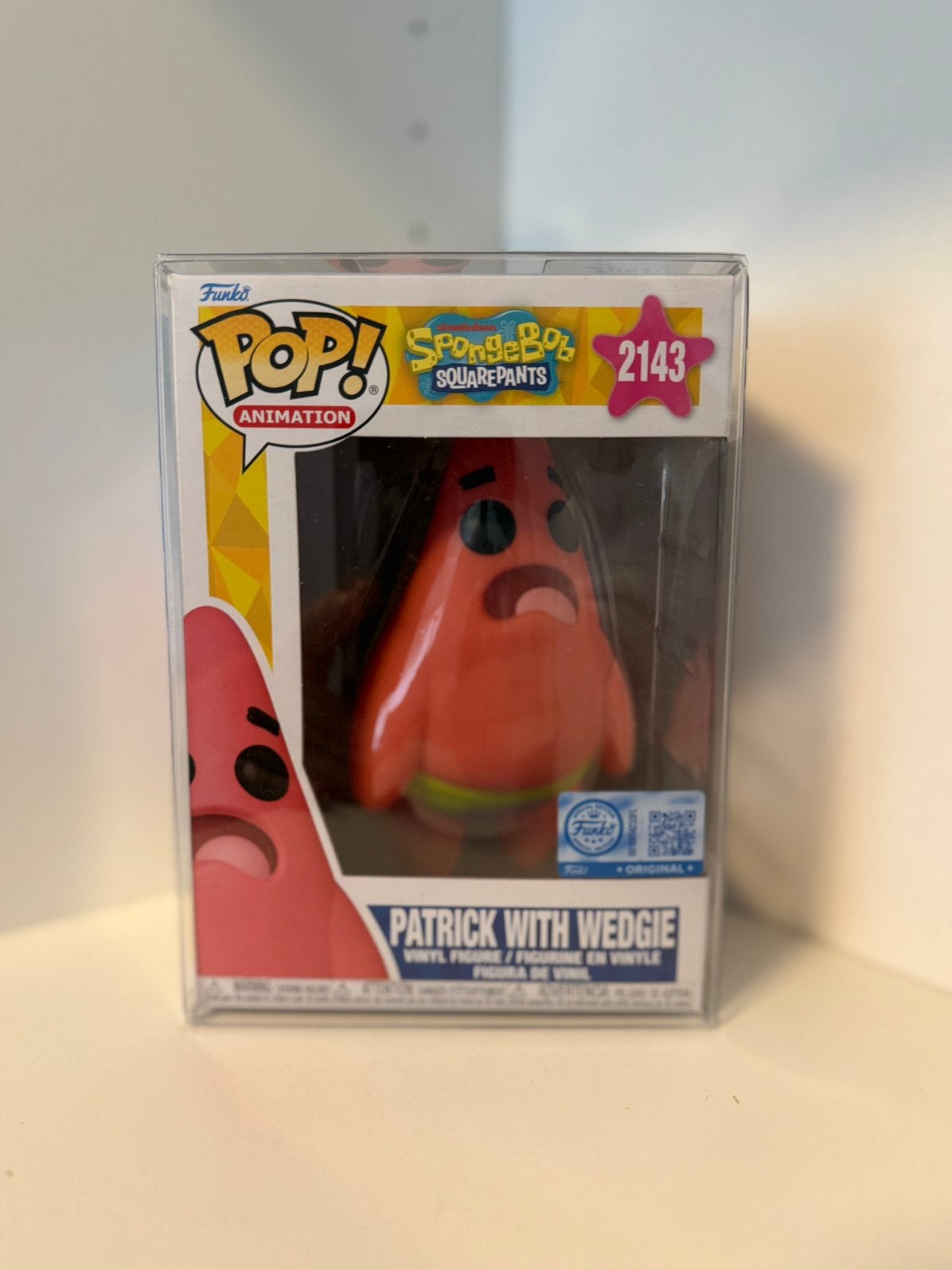 Funko Pop! Patrick with Wedgie #2143 – SpongeBob SE, Ophalen of Verzenden, Zo goed als nieuw