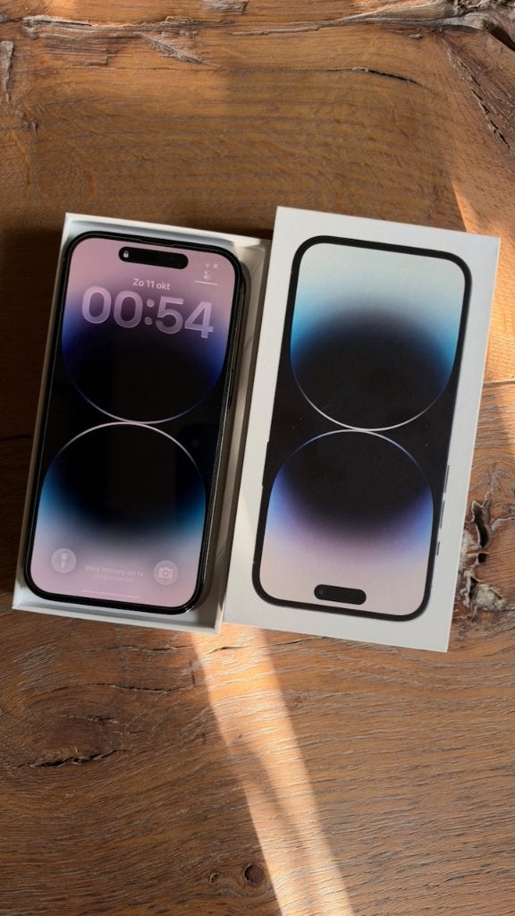 iPhone 14 pro, Ophalen, Zwart, Zo goed als nieuw, 84 %