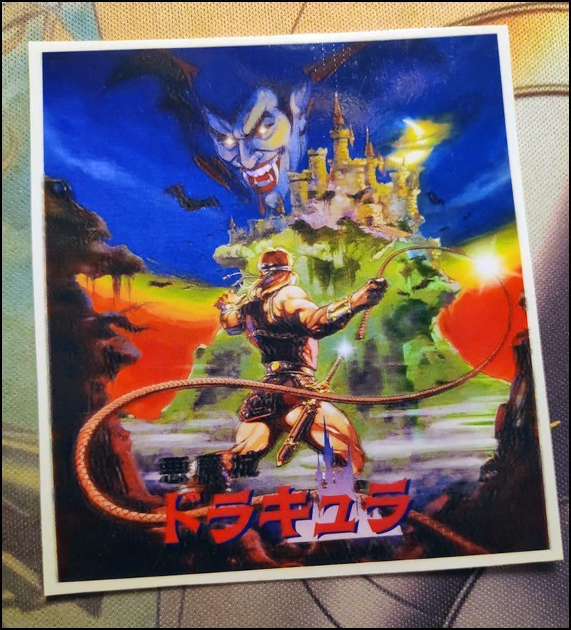 Vampire Killer Castlevania Retro Arcade MSX Sticker, Verzamelen, Stickers, Ophalen of Verzenden, Nieuw, Bedrijf of Vereniging