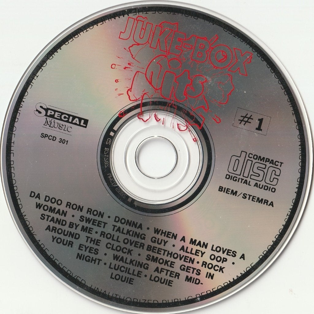 Juke-box hits # 1 cd  zonder hoes 13 nummers, Ophalen of Verzenden, Zo goed als nieuw, Pop