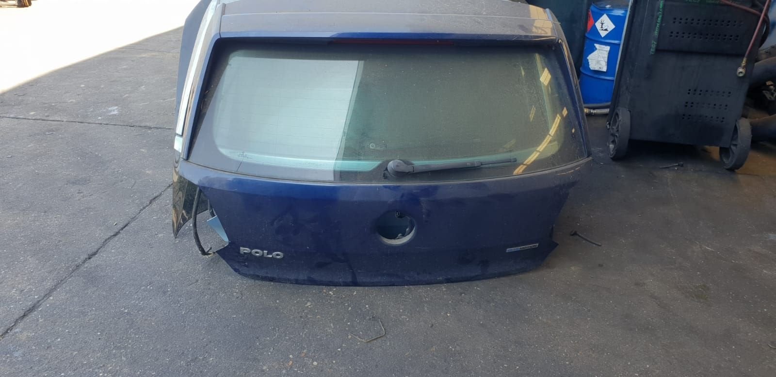 VW POLO ACHTERKLEP +SPOILER  BJ 2010 TOT 2013, Gebruikt, -, Ophalen of Verzenden, Achter