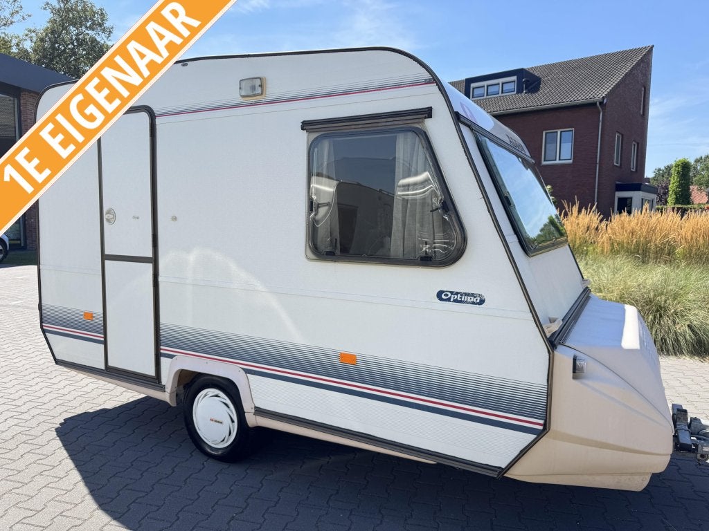 Adria Optima 4256 TE / schuurvonds / topstaat / 1 e eigenaar, Caravans en Kamperen, Caravans, Overige typen, Rondzit, Tot en met 2