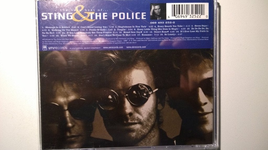 Sting & The Police - The Very Best Of Sting & The Police, Ophalen of Verzenden, Zo goed als nieuw