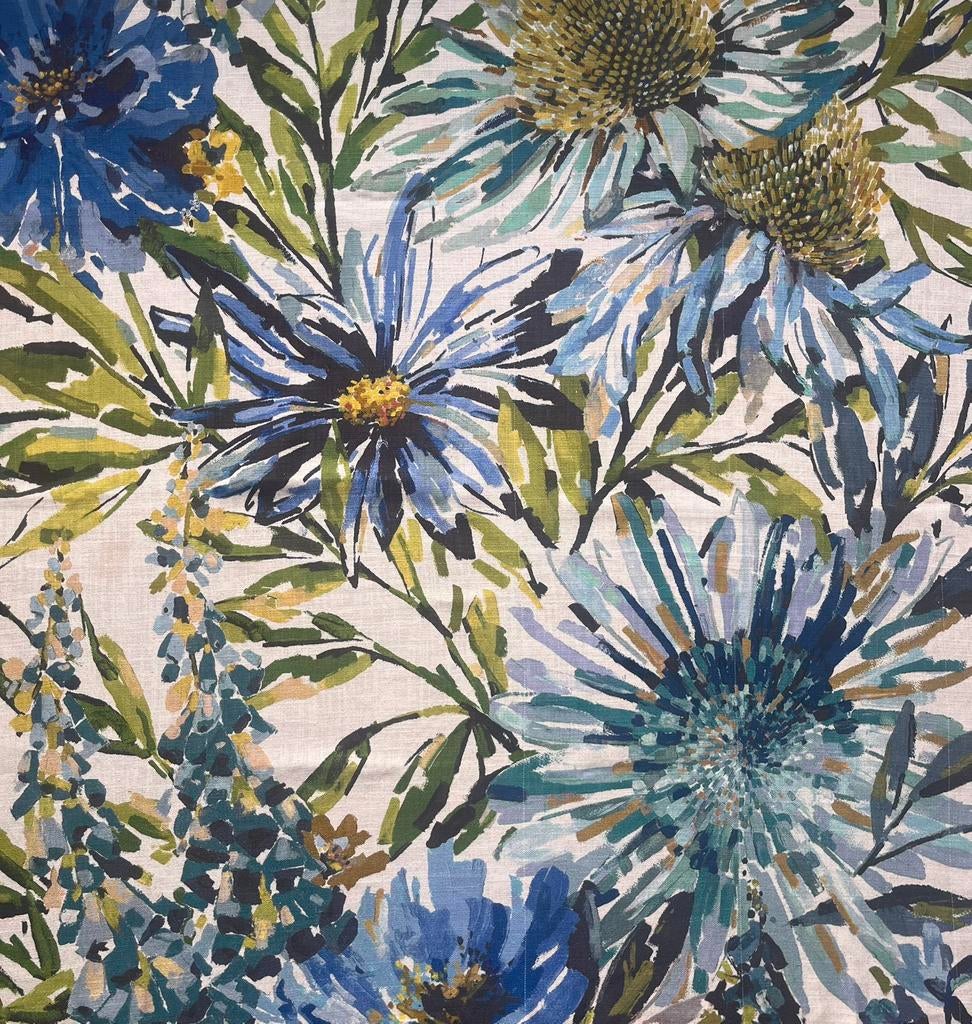 ‘FLOREA’ by ‘HARLEQUIN’, Hobby en Vrije tijd, Stoffen en Lappen, Overige kleuren, 120 cm of meer, Ophalen of Verzenden, Linnen