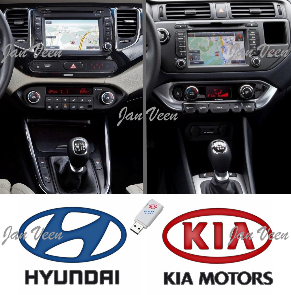 Kia Hyundai Europa 2026 GEN1 Navigatie Update incl USBstick, Computers en Software, Navigatiesoftware, Ophalen of Verzenden, Nieuw