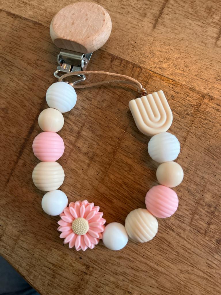 Handgemaakte speenkoorden (diverse designs), Ophalen of Verzenden, Nieuw, Kraamcadeau