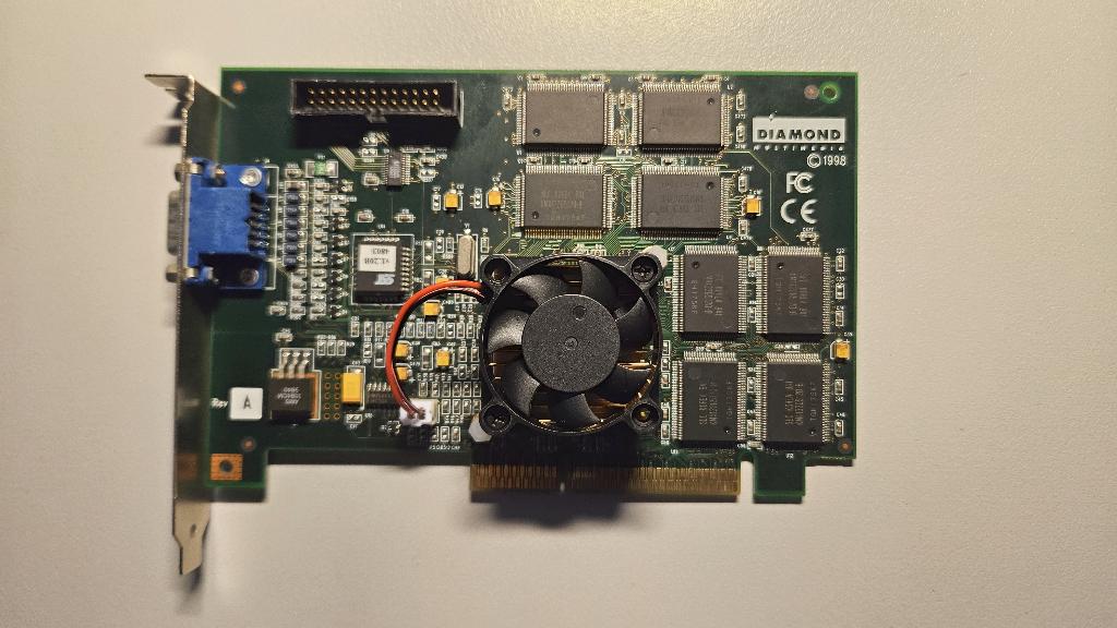 3Dfx Voodoo Banshee (Diamond Monster Fusion), Computers en Software, Vintage Computers, Ophalen of Verzenden, 3Dfx