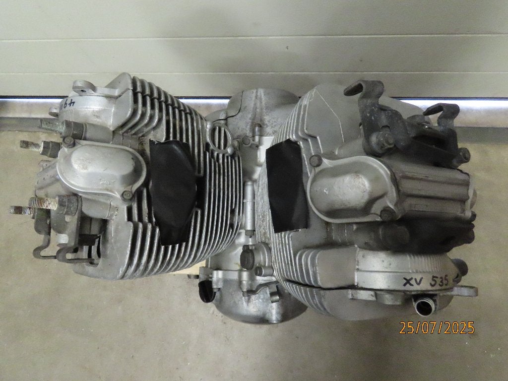 Motorblok Blok XV535 - XV 535 Virago V-twin Engine '92, Ophalen of Verzenden, Yamaha, Gebruikt, Japan