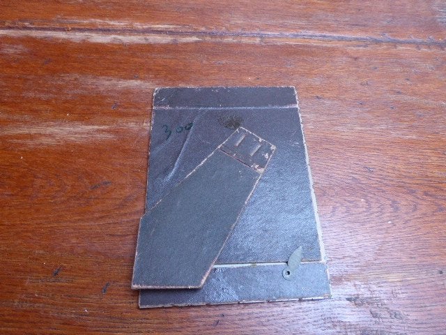Art deco fotolijstje in spiegelglas, Ophalen of Verzenden