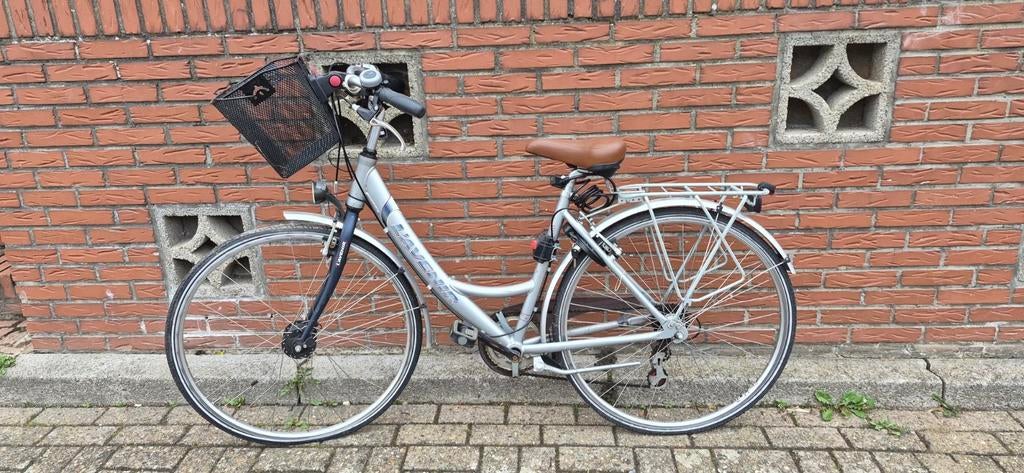 L'avenir damesfiets met kinderzitje en mandje, Fietsen en Brommers, Ophalen of Verzenden, Gebruikt, Overige merken