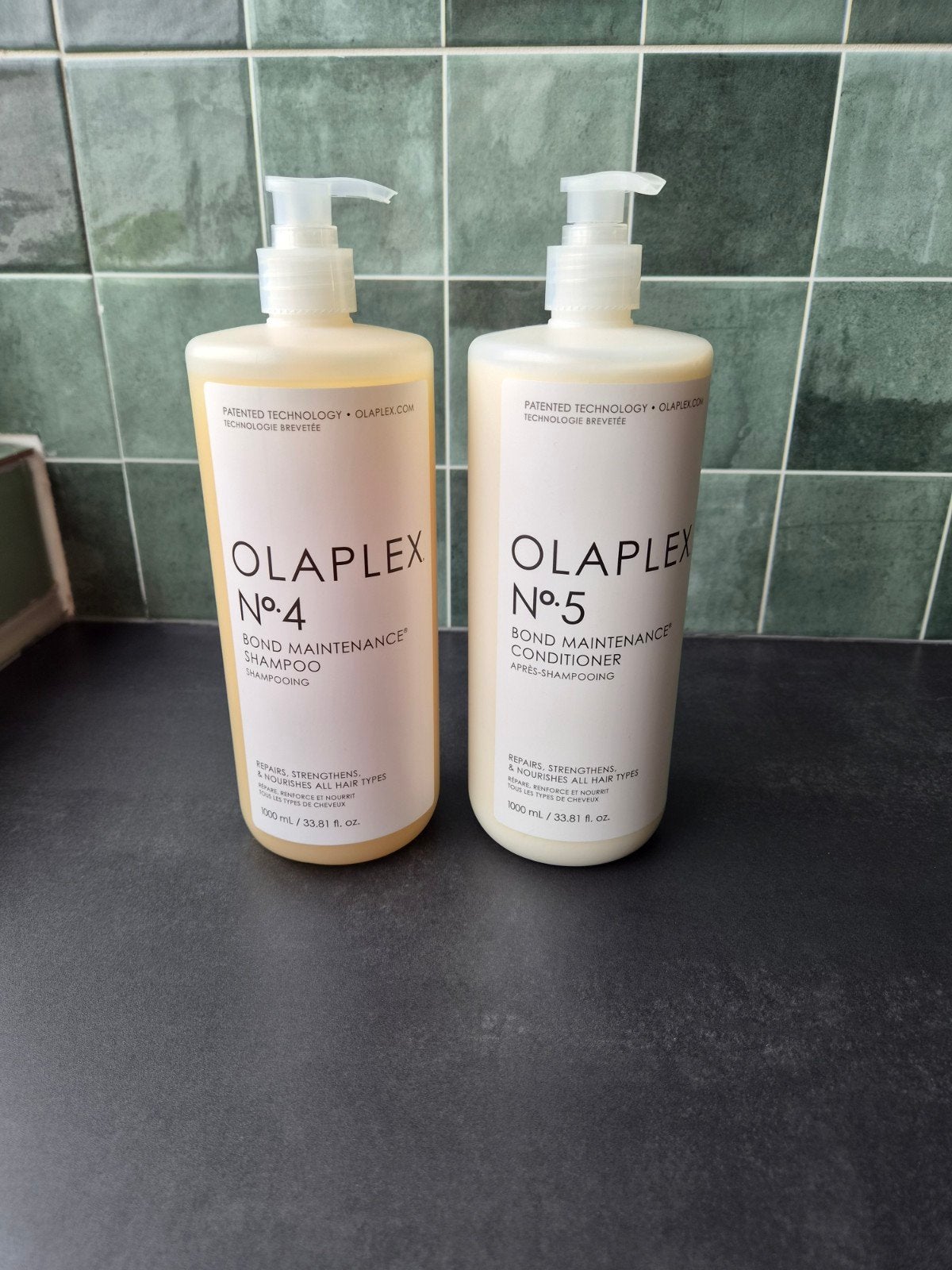 olaplex shampoo nr 4 en conditioner nr 5, Ophalen of Verzenden, Nieuw, Shampoo of Conditioner