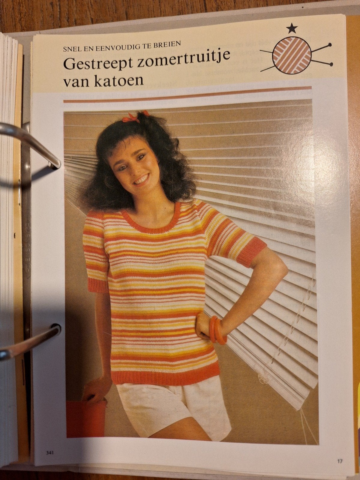 klapper met breitips en patronen, Ophalen, Gebruikt, Breien, Patroon of Boek