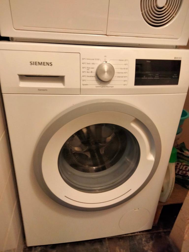 Siemens Wasmachine - Zo goed als nieuw, Ophalen, Zo goed als nieuw, Voorlader, 85 tot 90 cm