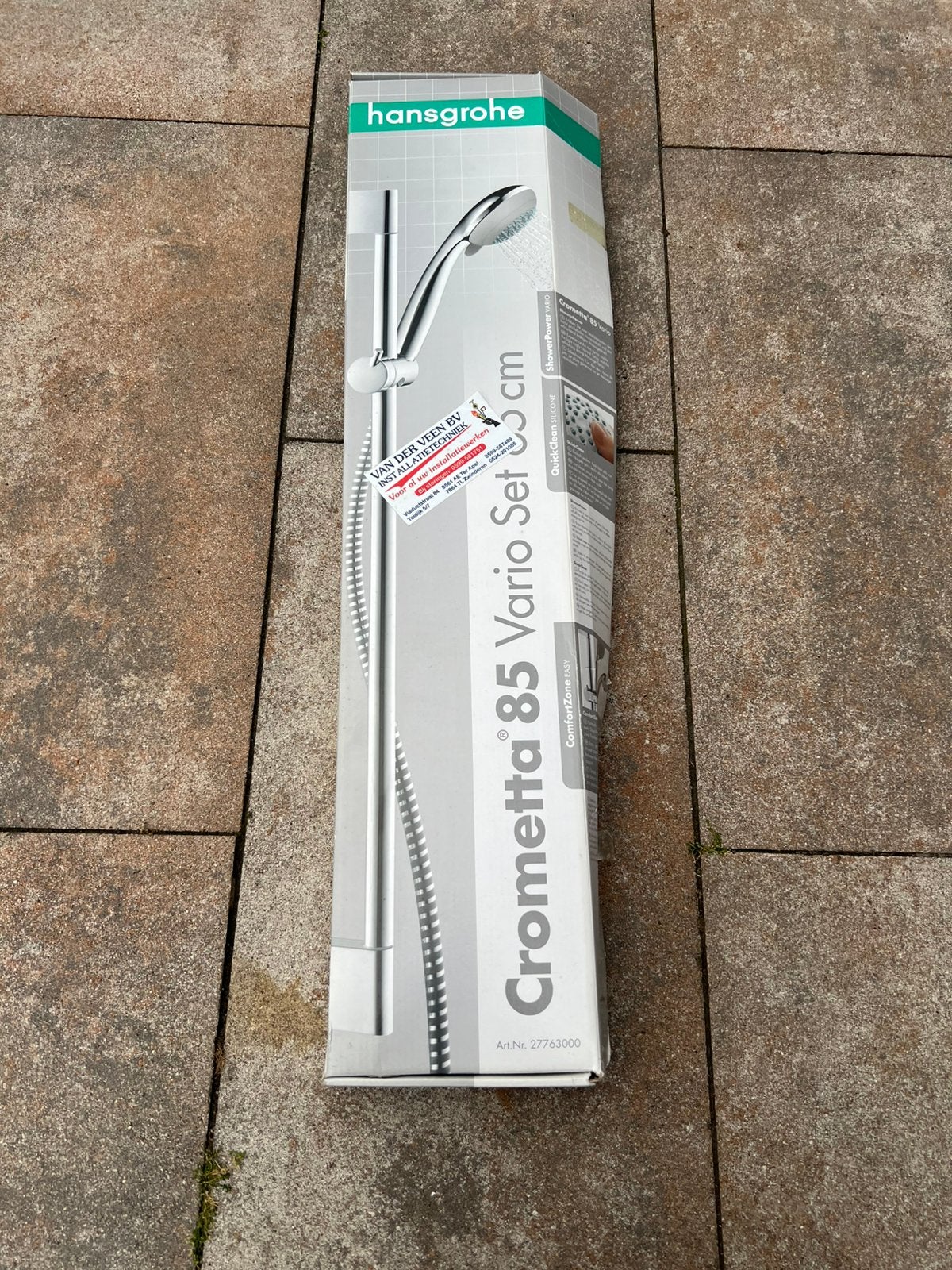 Te koop. Nieuwe Hansgrohe douchset., Ophalen, Nieuw, Chroom, Douche