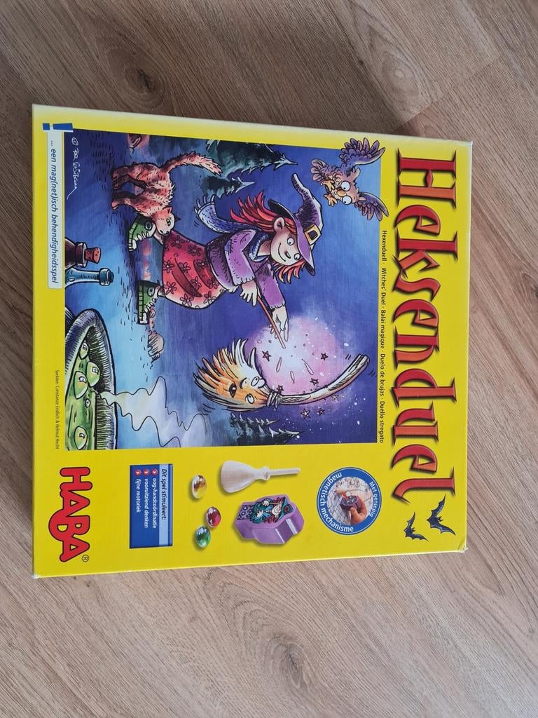 HABA spel Heksenduel, Ophalen