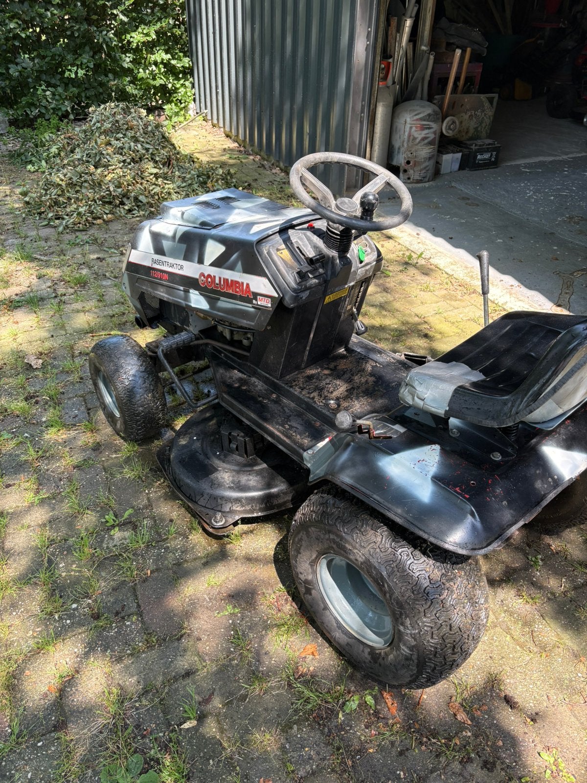 MTD Zitmaaier, Tuin en Terras, Zitmaaiers, Ophalen of Verzenden, Gebruikt, Elektrische starter, 90 tot 120 cm