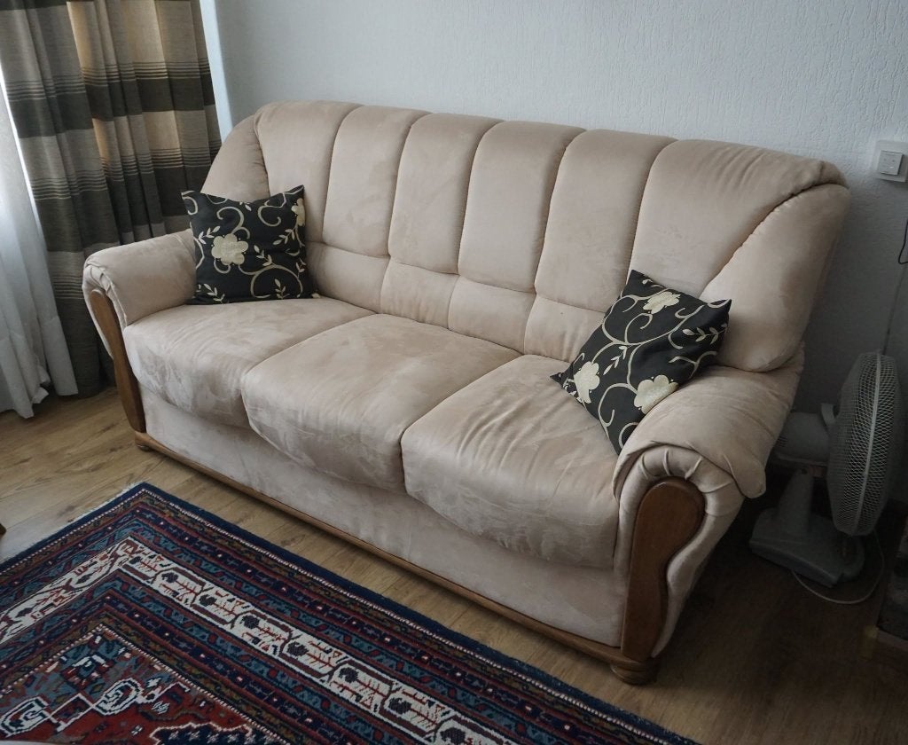 bankstel, Ophalen, Gebruikt, 75 tot 100 cm, Rechte bank