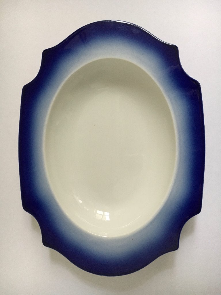 Reichenbach schaal ovaal blauw, Verzenden