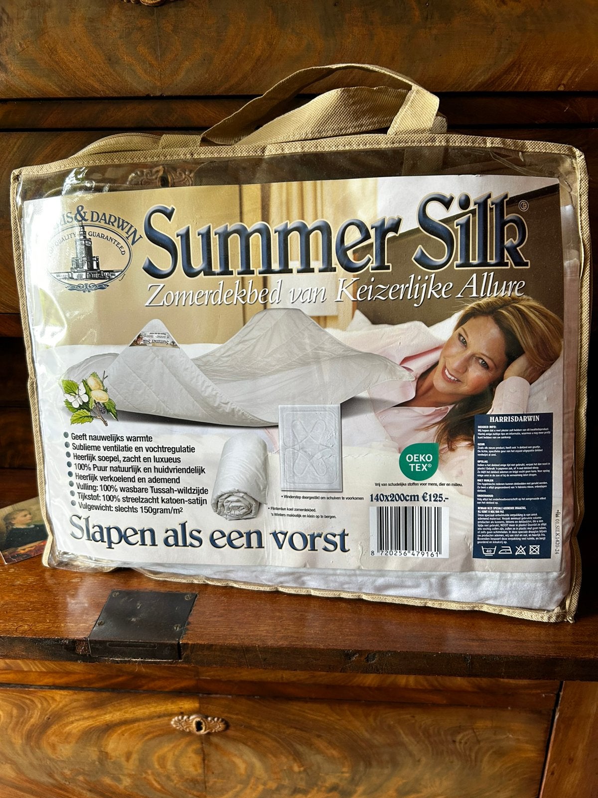 Zijden gevuld dekbed, Ophalen, Wit, Deken of Dekbed, Nieuw