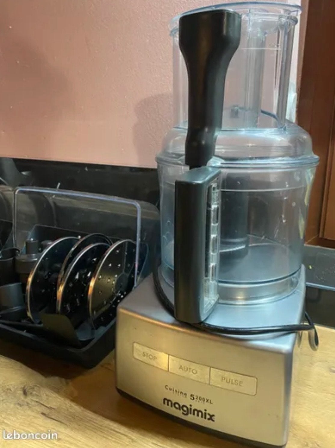 Magimix Cuisine Système 5200XL Compleet, 3 tot 4 liter, Ophalen, Zo goed als nieuw, 3 snelheden of meer
