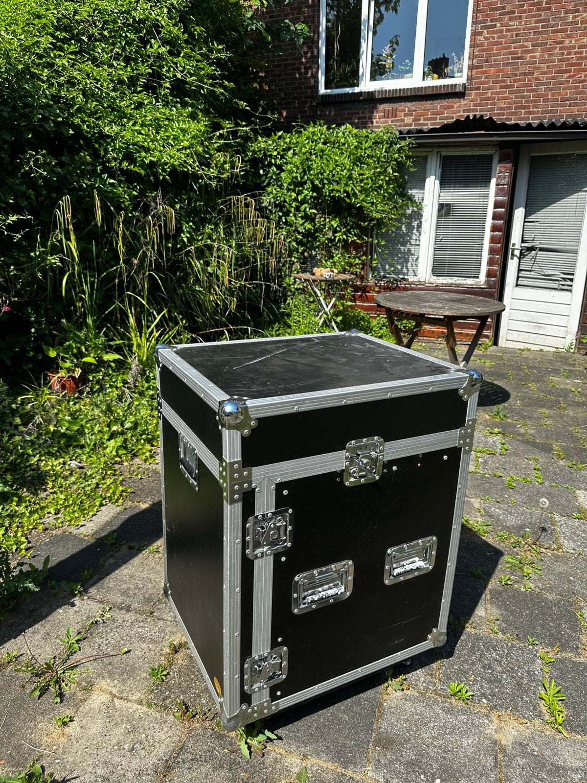 Flightcase combi tape / mixer 19 inch 12U + 10U, Muziek en Instrumenten, Ophalen, Gebruikt, Overige instrumenten, Flightcase