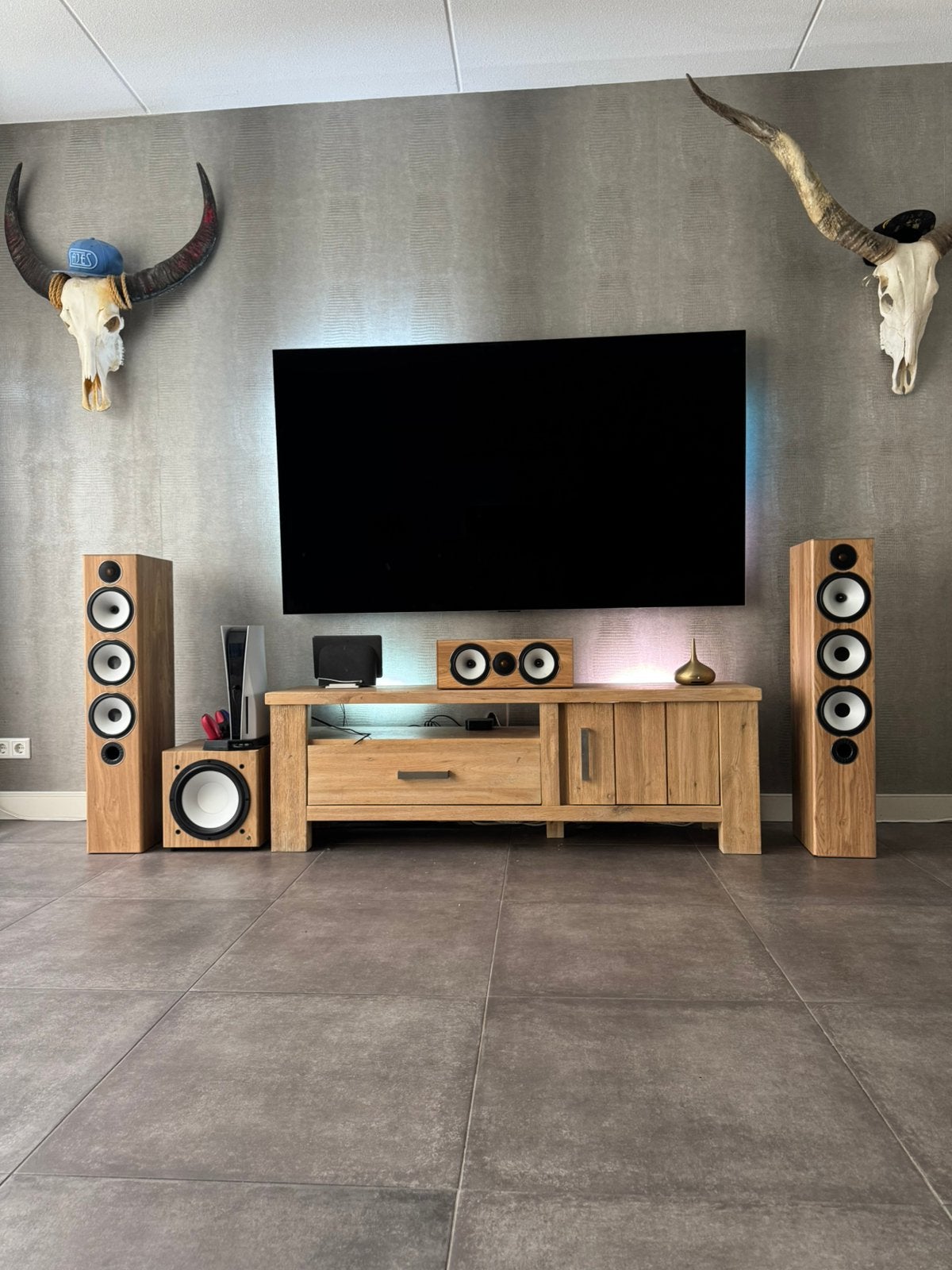 Monitor Audio Bronze Home Cinema Set 7.1, Audio, Tv en Foto, Luidsprekers, Gebruikt, Basreflex, Ophalen, 150 watt of meer