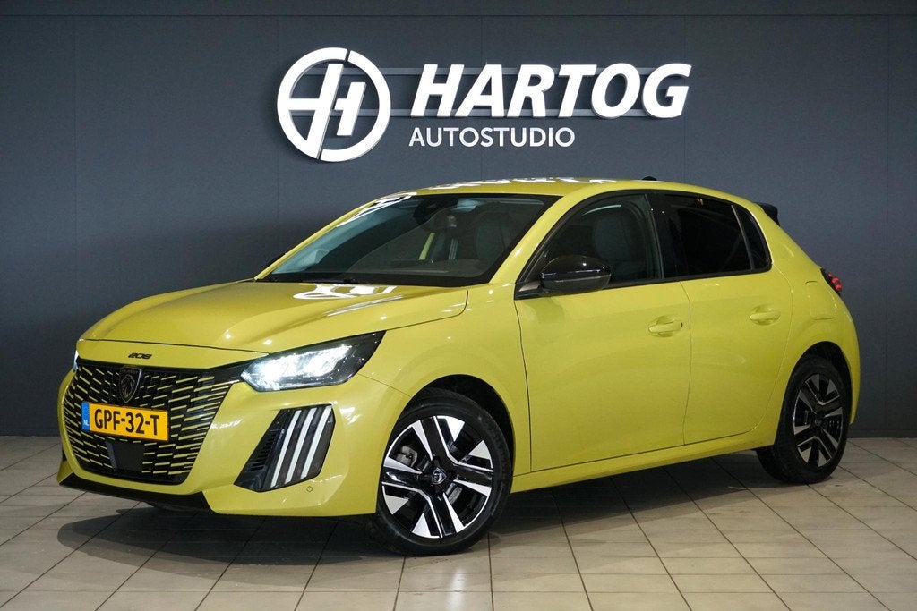 Peugeot 208 Hybrid 100 e-DCS6 Allure + ADAPTIEVE CRUISE / CA, Auto's, Peugeot, 1195 kg, Gebruikt, Euro 6, 1199 cc