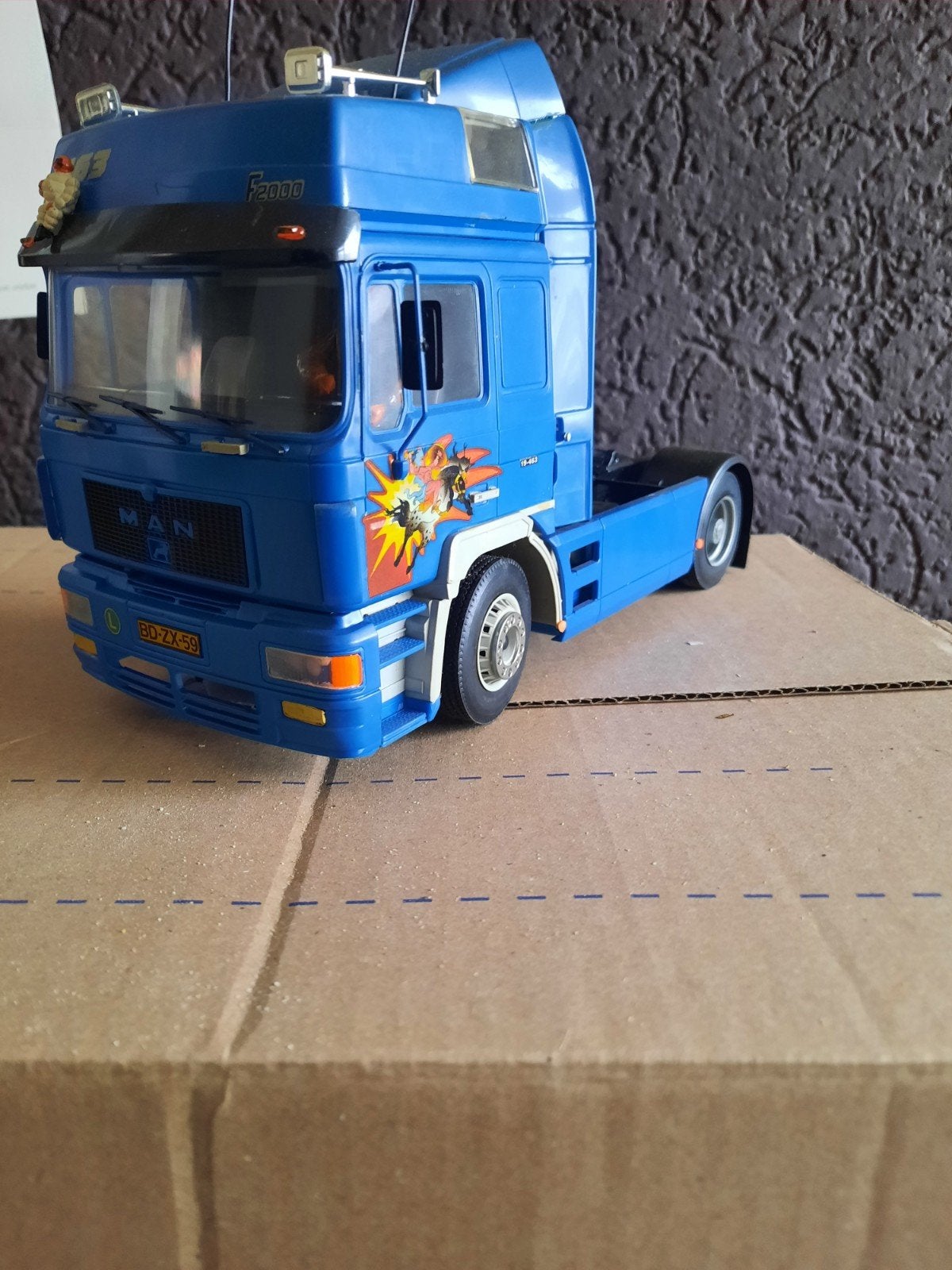 diverse Gebouwde italeri truck modellen, Gebruikt, Italeri, Groter dan 1:32, Ophalen of Verzenden