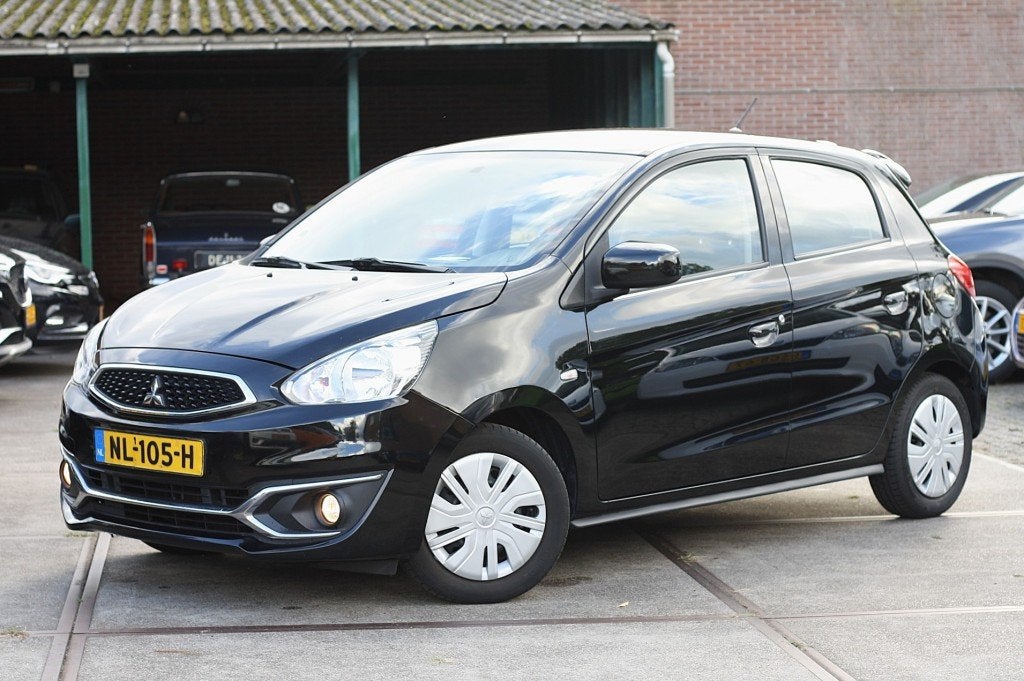 Mitsubishi SPACE STAR 1.0 Cool+ Automaat / NAP / Airco / Ond, Gebruikt, Zwart, Origineel Nederlands, Bedrijf
