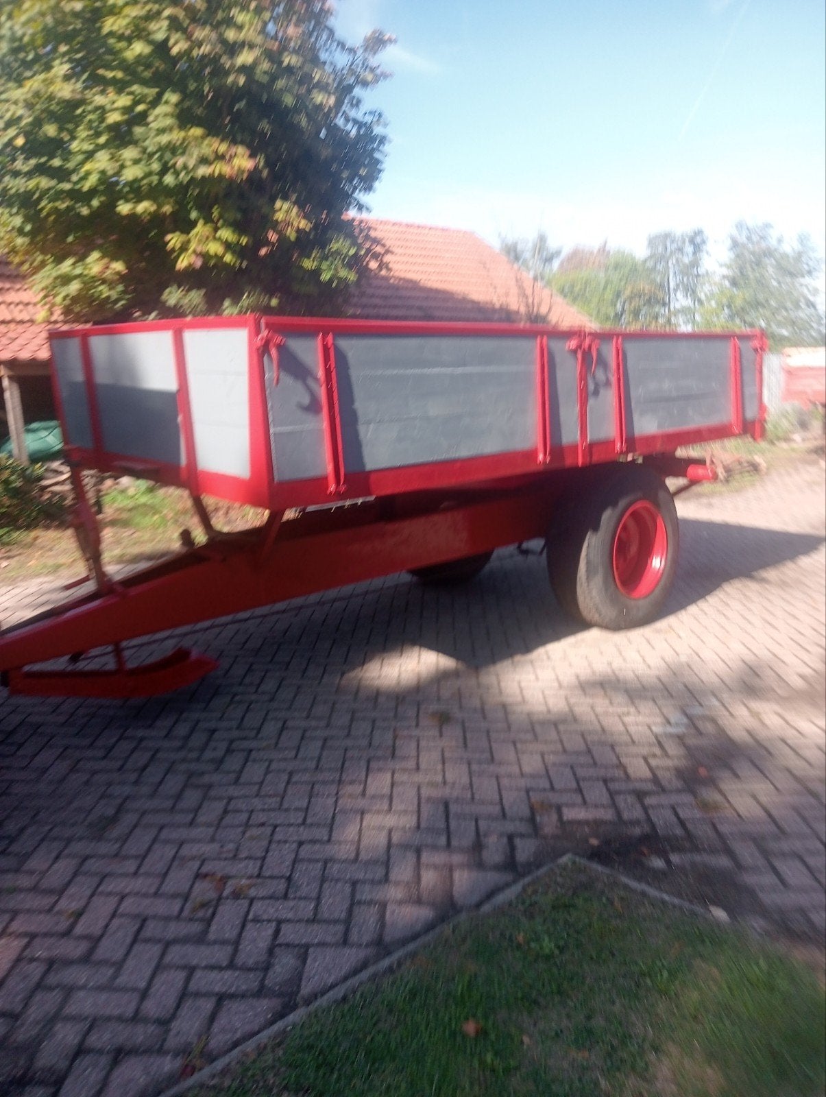 zeer strakke en nette BAV kipper, kieper van 6 ton, Ophalen, Transport