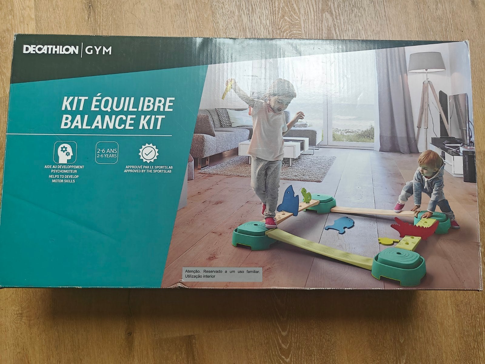 Decathlon Balance Kit - Evenwichtsparcours voor kinderen, Ophalen of Verzenden, Zo goed als nieuw, Overige typen