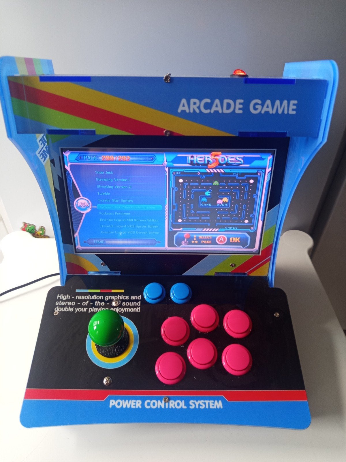 Bartop arcade kast, Ophalen of Verzenden, Zo goed als nieuw