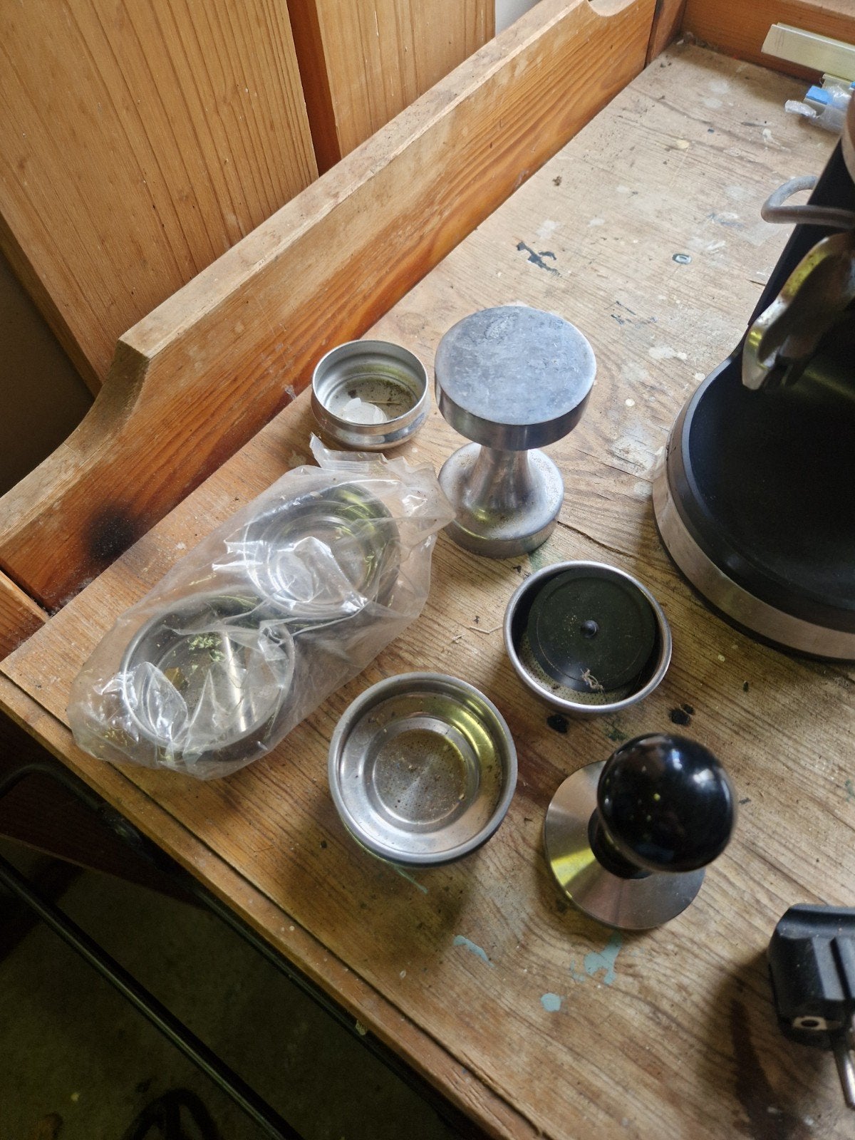 barista set espresso, Ophalen, Aluminium, Overige typen, Overige merken