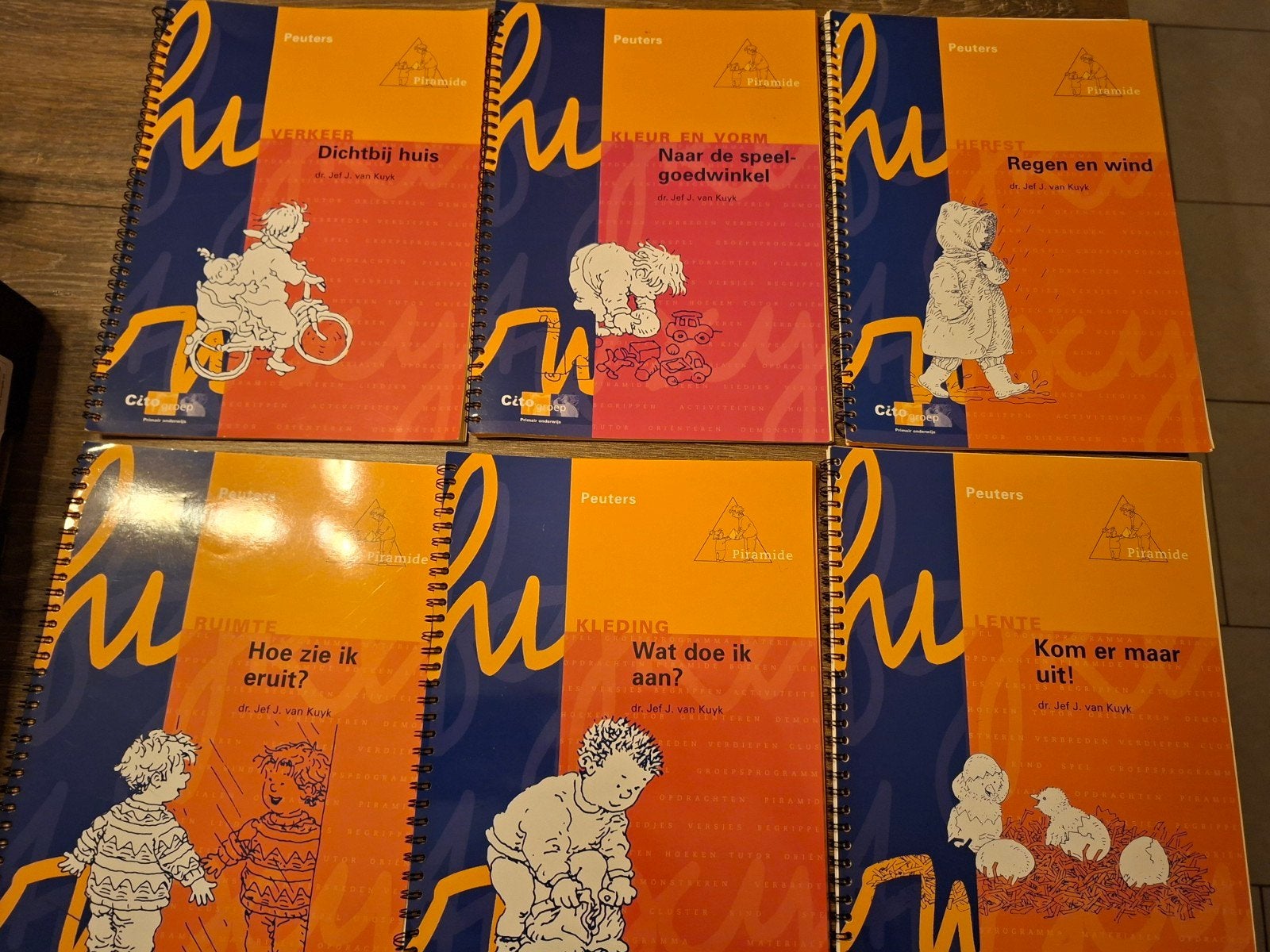 Piramide methode Peuters (oude versie), Ophalen, Gelezen, Overige niveaus, Jef van Kuijk
