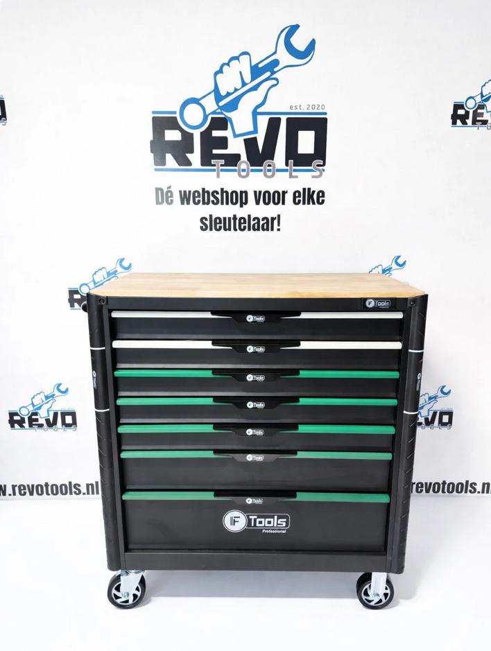 F Tools Gereedschapswagen 7Laden Compleet Gevuld (220 Delig)